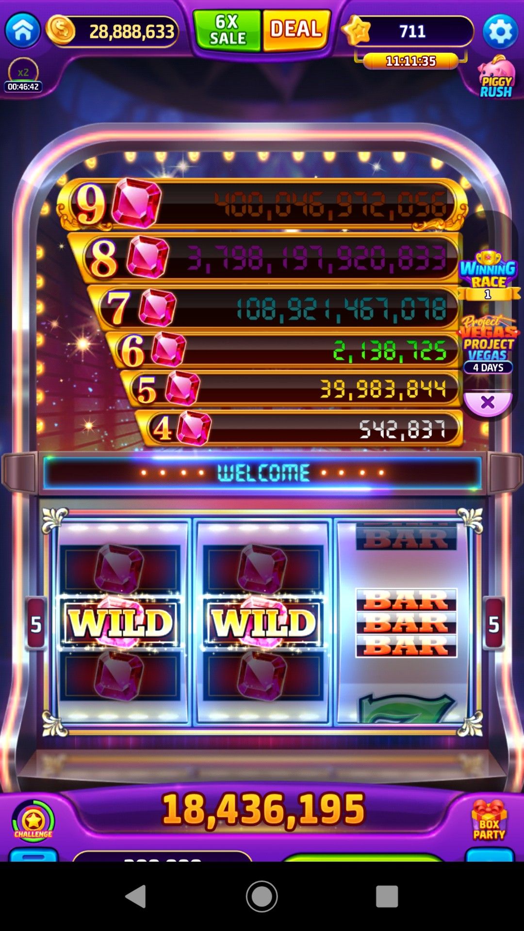 Vegas luck