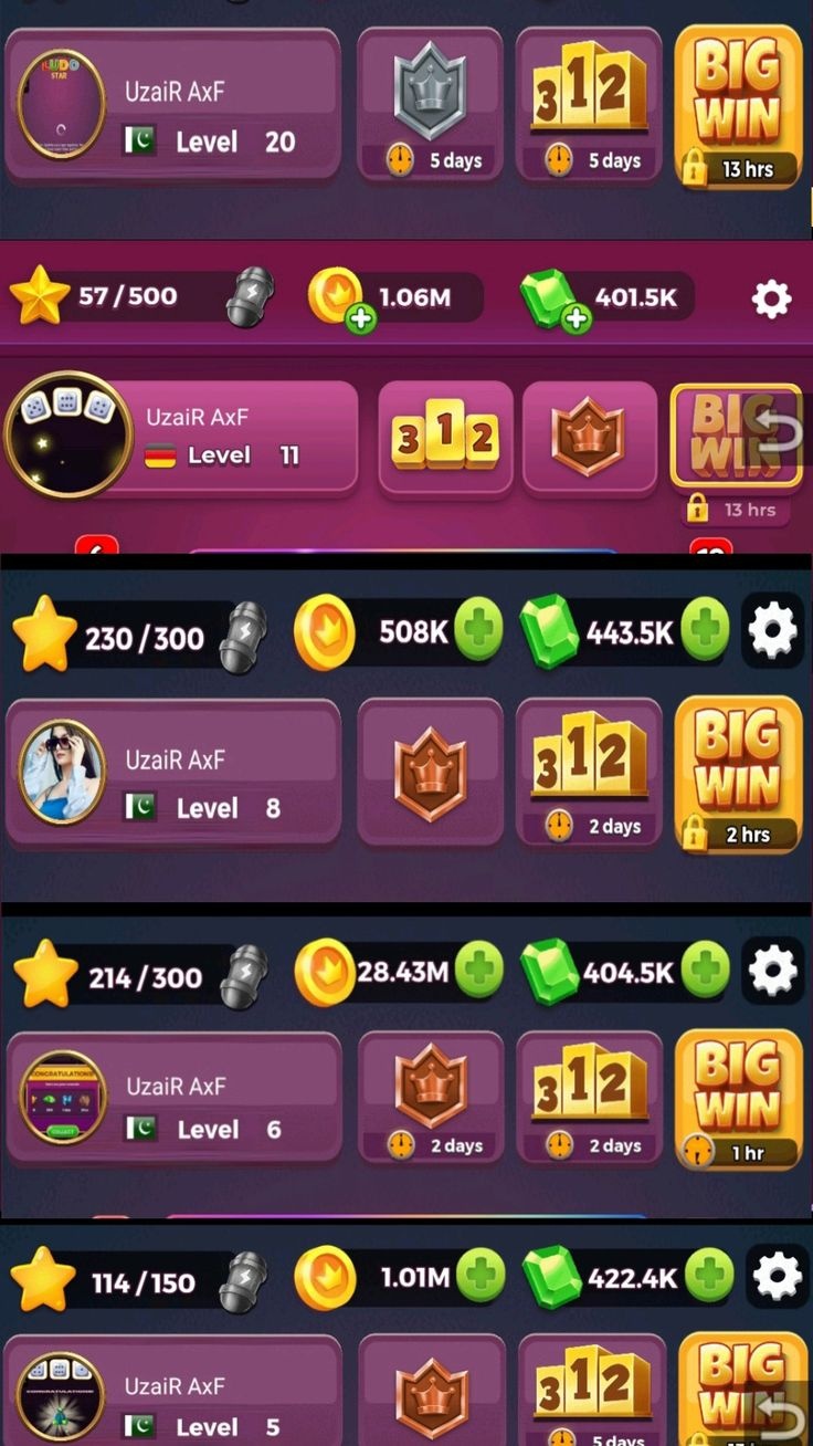 Vegas luck game