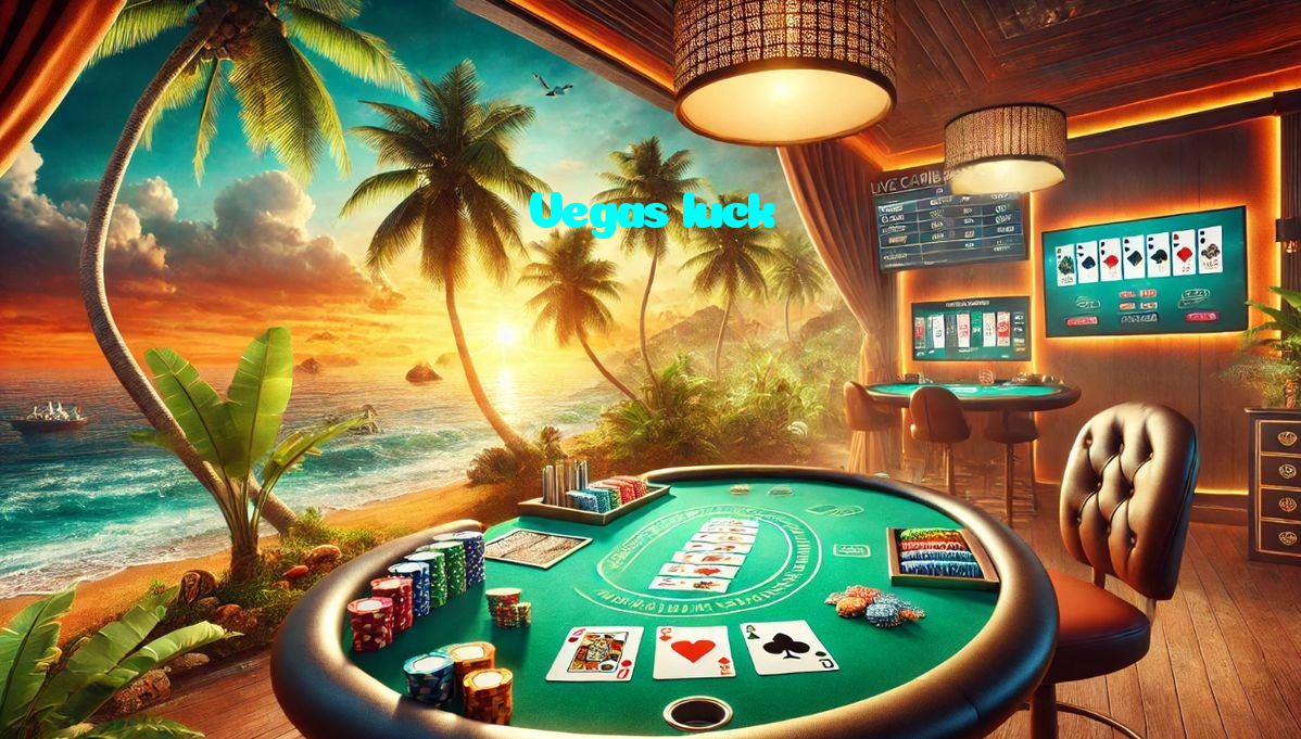 Vegas luck casino presented on mobile device in Pakistan with slots and live games