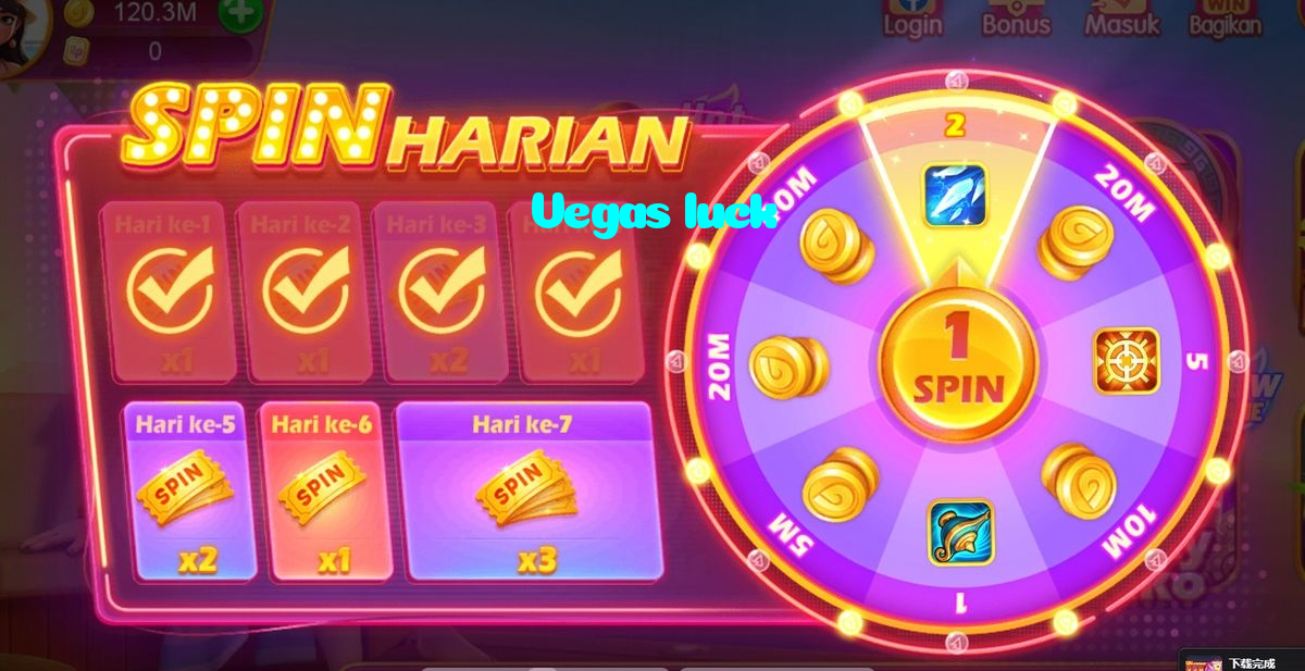 Vegas luck casino presented on mobile device in Pakistan with slots and live games